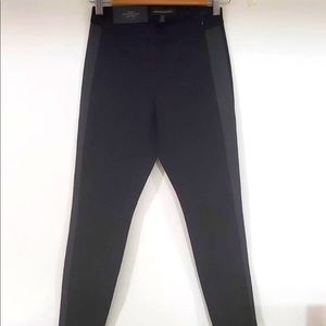 Banana republic black gray striped Devon pants